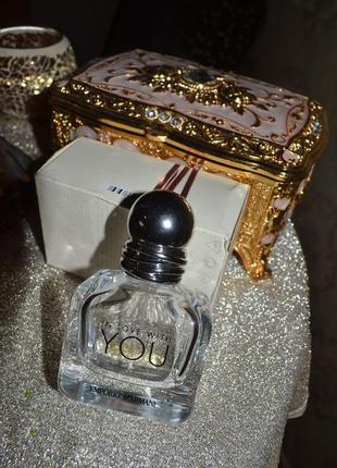 Аромат in love with you emporio armani (оригінал)тестер, пробник