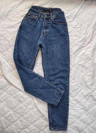 Синие джинсы мом - 26/s1 фото