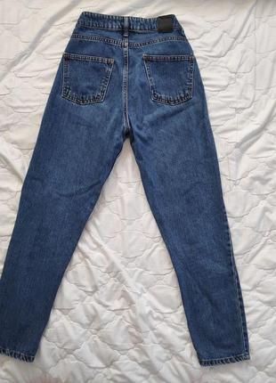 Синие джинсы мом - 26/s2 фото