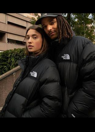 Пуховик унисекс tnf 700 black the north face норф фейс