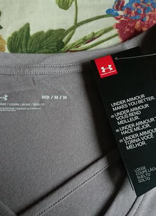 Брендова фірмова жіноча футболка under armour,оригінал,нова з бірками,розмір м.7 фото