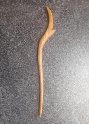 Деревянная палочка для волос,шпилька (заколка)"afina"5 фото