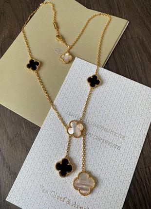 Брендовая подвеска в стиле vca, ван клиф, 🍀 клевер 💝
