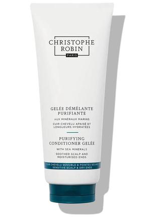 Christophe robin purifying gelée with sea minerals кондиціонер для детоксикації волосся, 75 мл