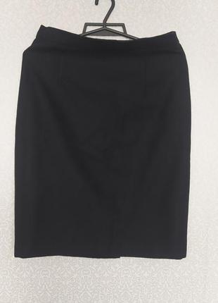 Шерстяная классическая юбка1 фото