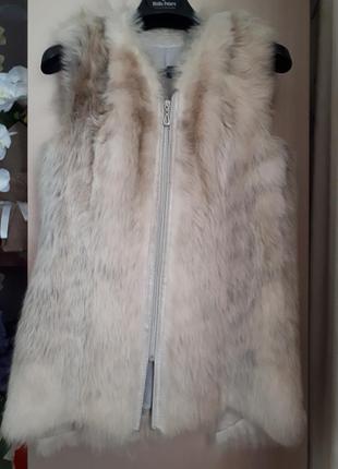 Желетка з натурального хутра