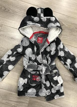 Халатик махровий disney 18-24 місяці