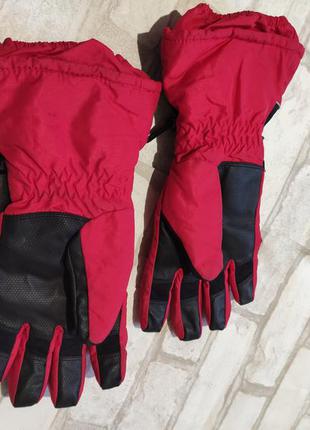 Краги,термо перчатки лыжные с клапаном quechua размер м2 фото
