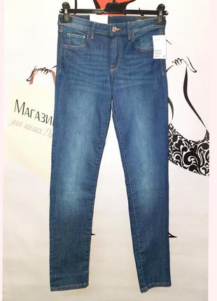 Узкие джинсы скинни h&m 27/30... эластичные и удобные...1 фото
