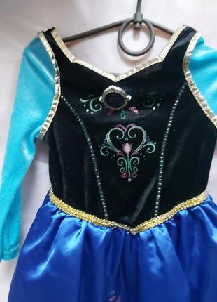 Карнавальные платье принцесса анна,ледяное сердце2 фото