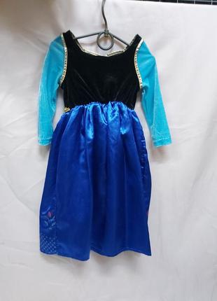 Карнавальні плаття принцеса анна,крижане серце4 фото