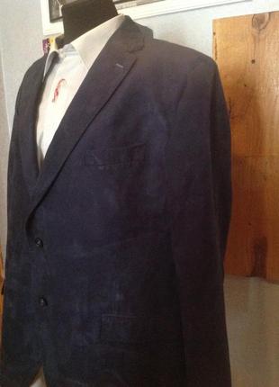Великолепный, мягкий пиджак под замшу, бренда bartlett, р. 54-564 фото