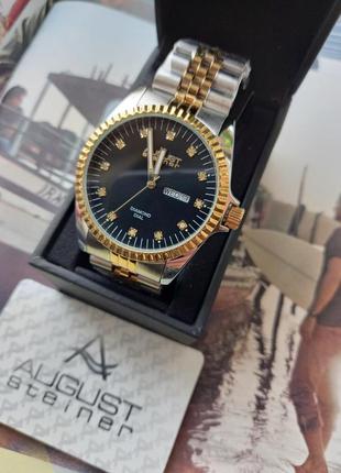 Брендовые мужские часы august steiner, оригинал, сша.1 фото