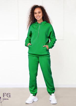 Жіночий теплий спортивний костюм на флісі 