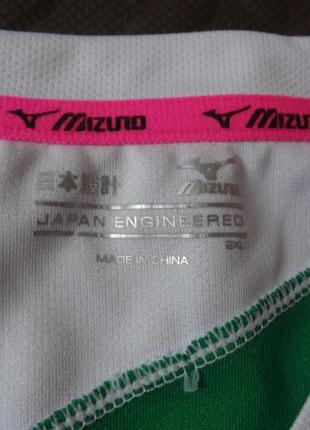 Майка mizuno wom a myou ns shirt v2ea720538 s зеленая (5054698376522)4 фото