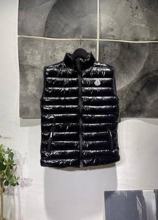 Классная жилетка-пуховик moncler1 фото