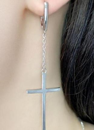 Серебряные серьги