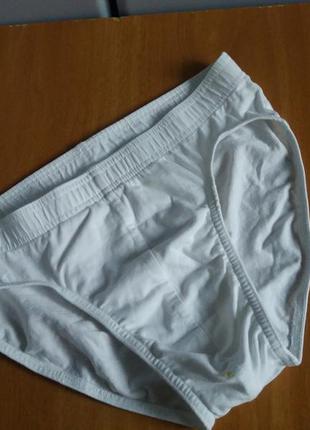 Трусы, плавки мужские белые, нижнее белье из органического хлопка германия