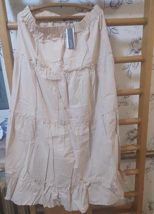 Длинная летняя юбка