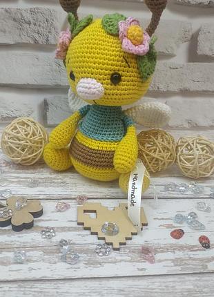 Мягкая игрушка пчёлка, ручная работа 🐝