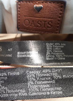 Холщевая сумка oasis. 4