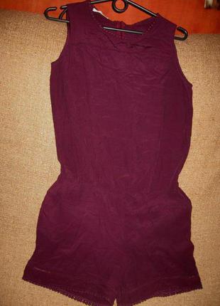Ромпер летний марсала