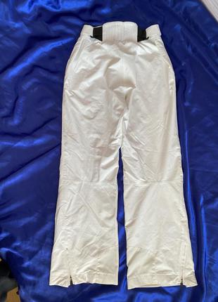 Kjus sequence жіночі лижні штани штани р l білі3 фото