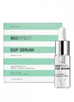 Антивікова сироватка для обличчя bioeffect egf serum1 фото