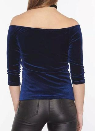 Бархатный, велюровый джемпер с рукавом 3/4 dorothy perkins l-xl/12-14 размер10 фото
