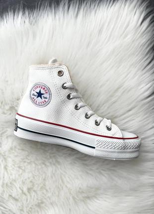 Зимние кеды с мехом converse1 фото