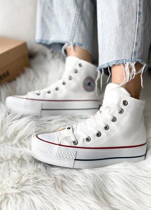 Зимние кеды с мехом converse3 фото