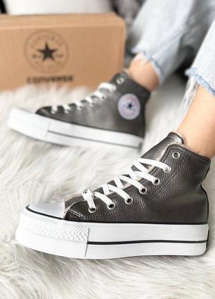 Зимние кеды с мехом converse4 фото