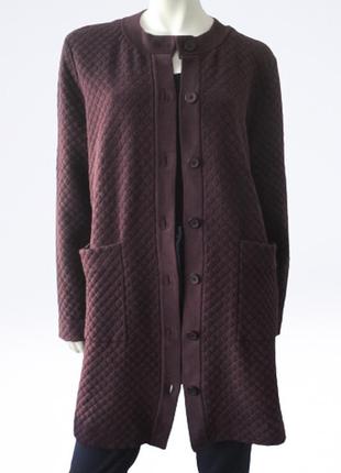 Короткое пальто-кардиган без подкладки бренда cos2 фото