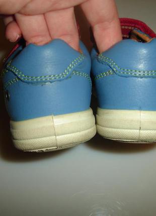 Кожаные ботинки кроссовки start-rite р 23   стелька 15 см4 фото