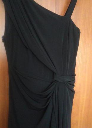 Чорна вечірня сукня vera mont2 фото