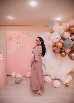 Сукня на запах нарядна