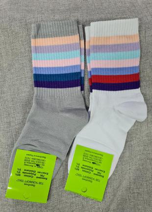 Шкарпетки бавовна жіночі унісекс3 фото