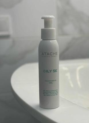 Очищаючий гель oily sk cleansing gel atache 115 мл