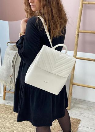 Рюкзак женский городской черный, беж, голубой david jones 6250-2