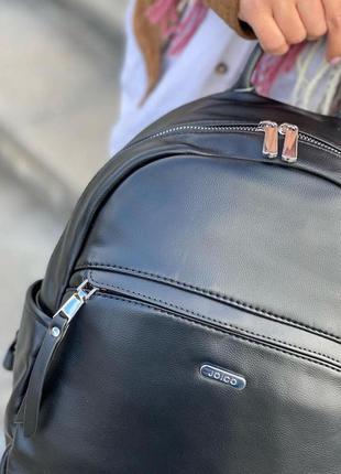 Стильный рюкзак женский школьный городской мини маленький как david jones6 фото