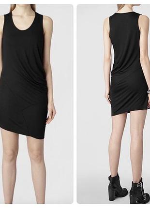 Allsaints tulli vi dress асиметричное легкое платье сарафан