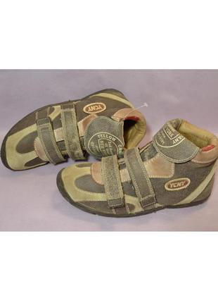 37.5-38 yellow cab, голландия, натуральная кожа! невероятно уютные, дышащие ботинки