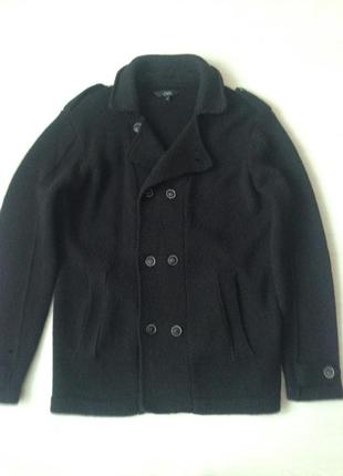 👍скидка! шикарный черный шерстяной кардиган, пиджак, куртка из италии!!👍