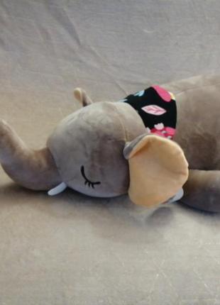 Іграшка, подушка+плед слоник, в наявності забарвлення2 фото