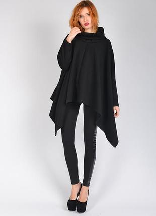 Вовняна кофтина ассиметрического крою stile benetton