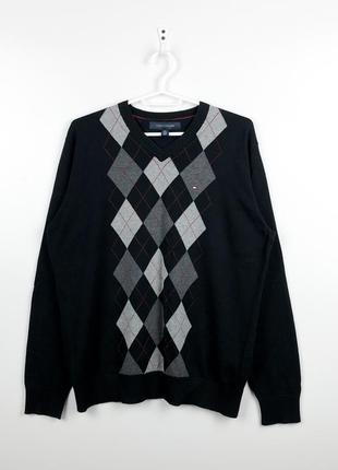 Светр коттоновый tommy hilfiger
