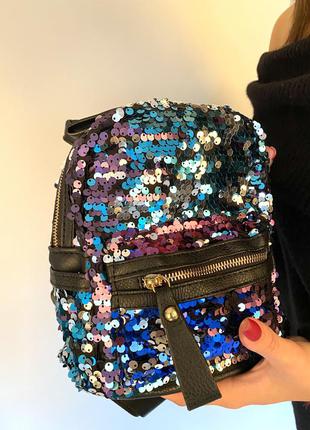 Рюкзак паєтки 3