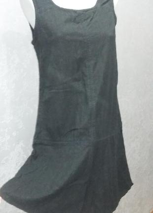 Натуральне плаття льон/віскоза1 фото