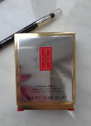 Elizabeth arden flawless finish sponge-on cream makeup компактна тональна основа для обличчя2 фото