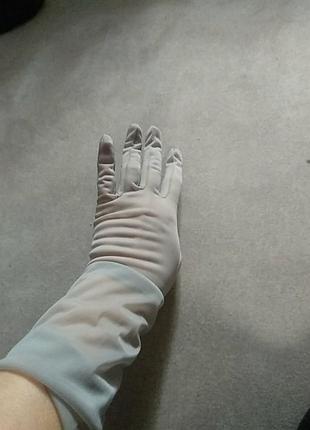 Перчатки нейлон винтаж